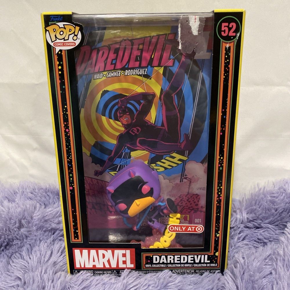 Funko Pop! Comic Book Cover‎ with Case: Marvel - Daredevil - Target...